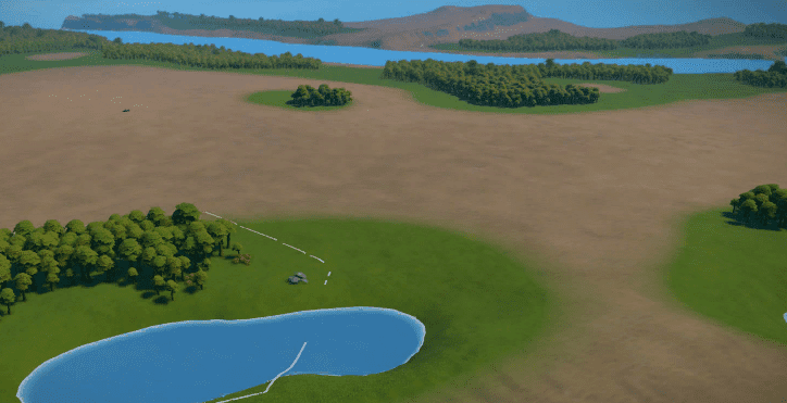 Custom map - Nile river for Foundation